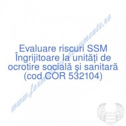 Îngrijitoare la unităţi de...
