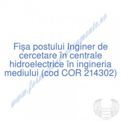 Inginer de cercetare în...