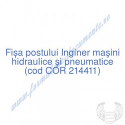 Inginer maşini hidraulice...