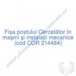 Cercetător în maşini şi...