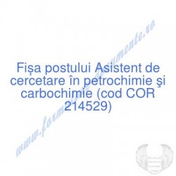 Asistent de cercetare în...