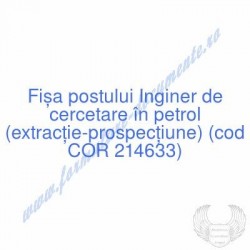 Inginer de cercetare în...