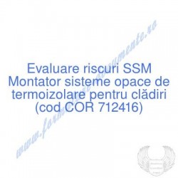 Montator sisteme opace de...