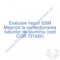 Maşinist la confecţionarea...