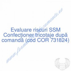 Confecţioner tricotaje după...