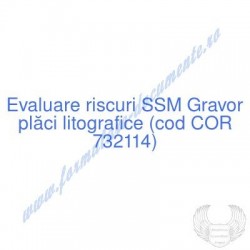 Gravor plăci litografice...