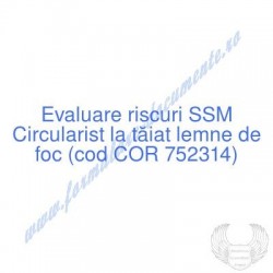 Circularist la tăiat lemne...