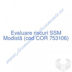 Modistă (cod COR 753106) -...