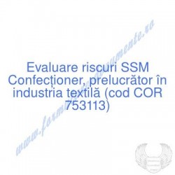 Confecţioner, prelucrător...