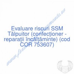 Tălpuitor (confecţioner -...