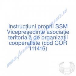 Vicepreşedinte asociaţie...