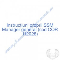Manager general (cod COR...