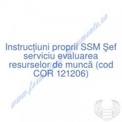 Şef serviciu evaluarea...