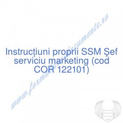 Şef serviciu marketing (cod...