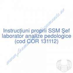 Şef laborator analize...