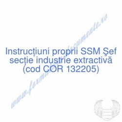 Şef secţie industrie...