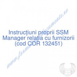 Manager relaţia cu...