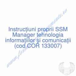 Manager tehnologia...