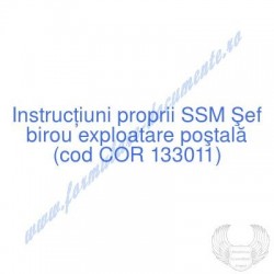 Şef birou exploatare...