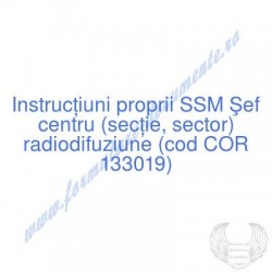 Şef centru (secţie, sector)...