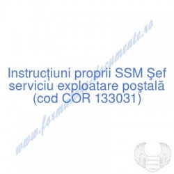Şef serviciu exploatare...