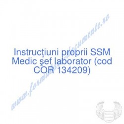 Medic şef laborator (cod...