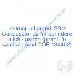 Conducător de întreprindere...