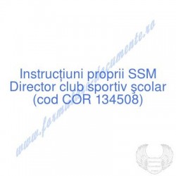 Director club sportiv...