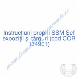 Şef expoziţii şi târguri...