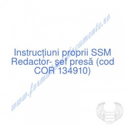 Redactor- şef presă (cod...