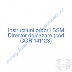 Director de cazare (cod COR...