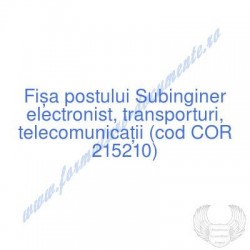 Subinginer electronist,...