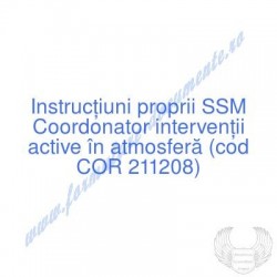 Coordonator intervenţii...