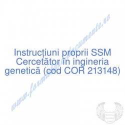 Cercetător în ingineria...