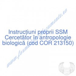Cercetător în antropologie...