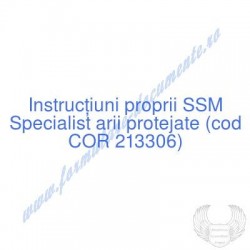 Specialist arii protejate...