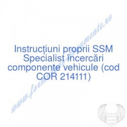 Specialist încercări...