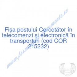 Cercetător în telecomenzi...