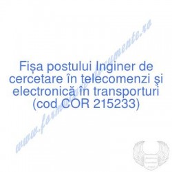 Inginer de cercetare în...