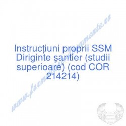 Diriginte şantier (studii...