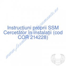 Cercetător în instalaţii...