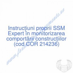 Expert în monitorizarea...