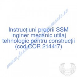 Inginer mecanic utilaj...