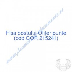 Ofițer punte (cod COR...