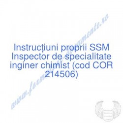 Inspector de specialitate...