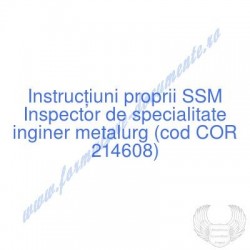 Inspector de specialitate...