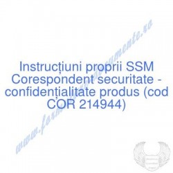 Corespondent securitate -...