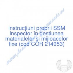 Inspector în gestiunea...