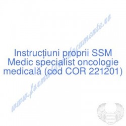 Medic specialist oncologie...