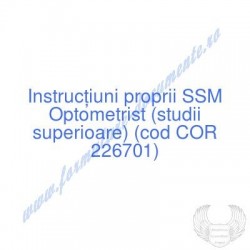 Optometrist (studii...